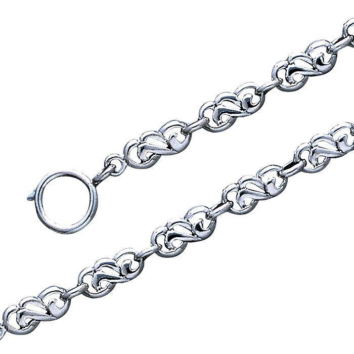 Celtic Link Silver Bracelet TBG063 - Jewelry