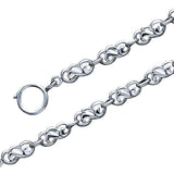 Celtic Link Sterling Silver Bracelet TBG063