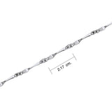 Cafe Fork Link Bracelet TBG130 - Jewelry