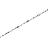 Cafe Knife Link Sterling Silver Bracelet TBG131