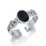 Celtic Knot Spiral Cuff Bracelet TBG278 - Jewelry