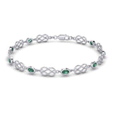 Celtic Knotwork Silver Bracelet TBG311 - Jewelry