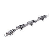 Raven Link Sterling Silver Bracelet TBG419