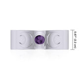 Blue Moon Silver Armband TBG754 - Jewelry