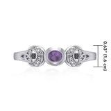 Celtic Triple Moon Bracelet TBG760 - Jewelry