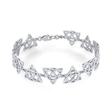 Triquetra Silver Bracelet TBG764 - Jewelry