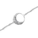 Steampunk in the works of Wicca ~ fine Sterling Silver Jewelry Bracelet TBL287 - Jewelry