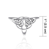 Celtic Knots Silver Brooch TBR020 - Jewelry