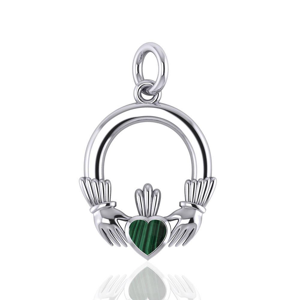 Celtic Claddagh Silver Charm TC318 - Jewelry