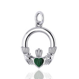 Celtic Claddagh Silver Charm TC318 - Jewelry