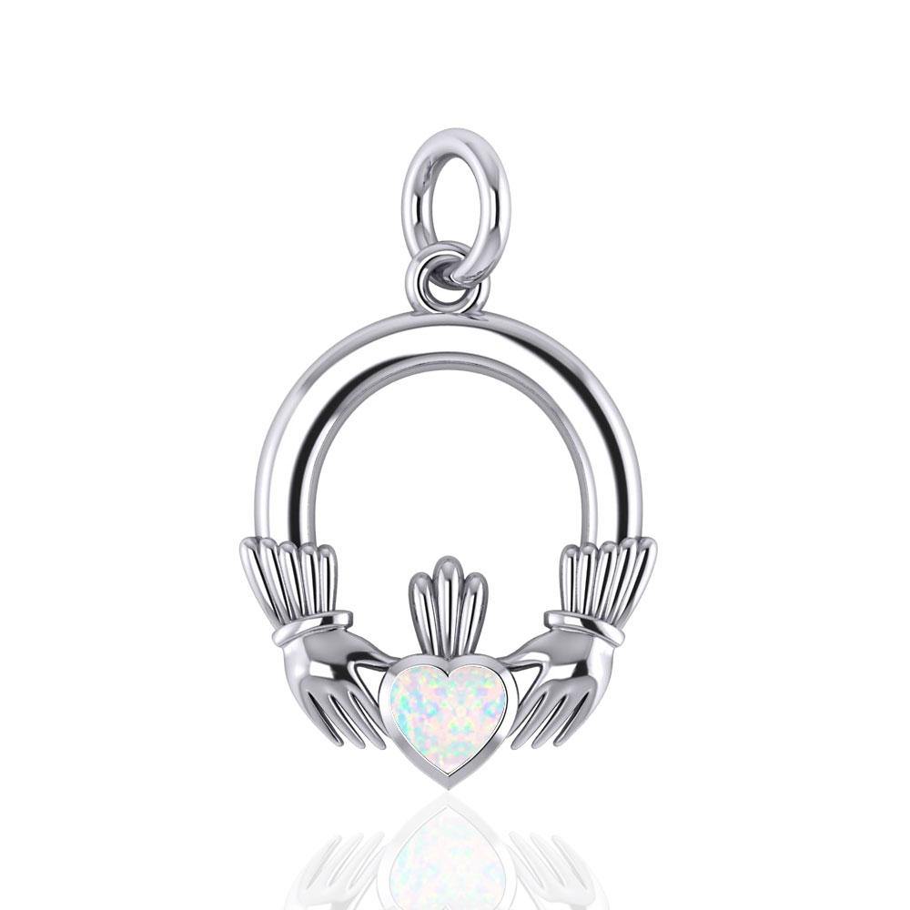 Celtic Claddagh Silver Charm TC318 - Jewelry