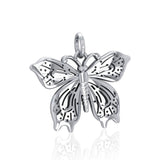 Victorian Butterfly Silver Charm TC331 - Jewelry