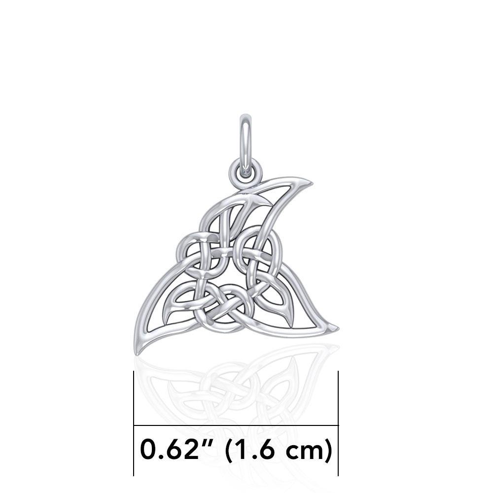 Celtic Shark Fin Silver Charm TCM624 - Jewelry