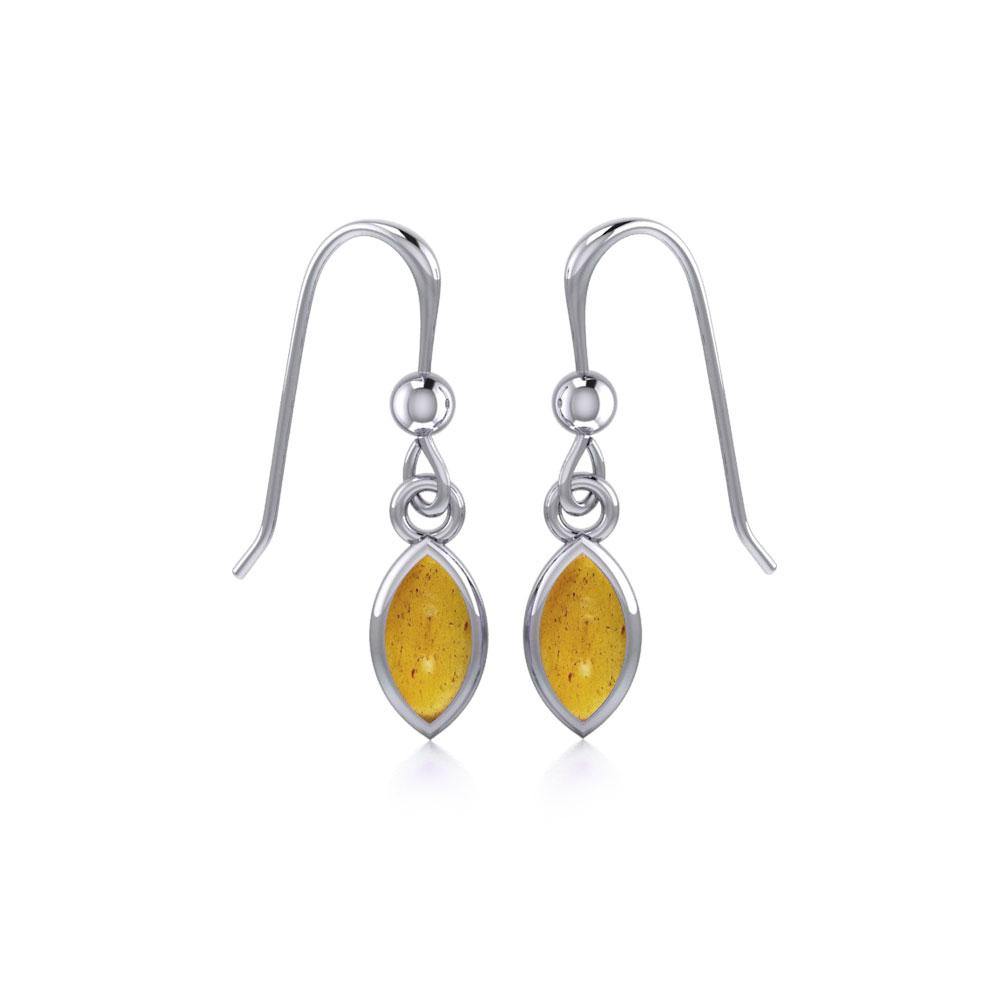 Small Marquise Cabochon Earrings TE910 - Jewelry