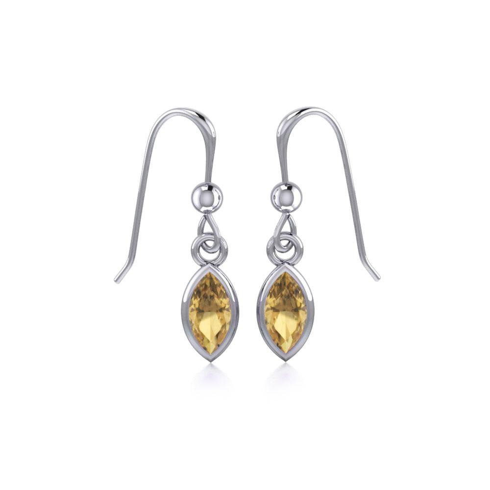 Small Marquise Cabochon Earrings TE910 - Jewelry