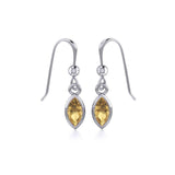 Small Marquise Cabochon Earrings TE910 - Jewelry