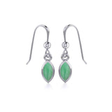 Small Marquise Cabochon Earrings TE910 - Jewelry