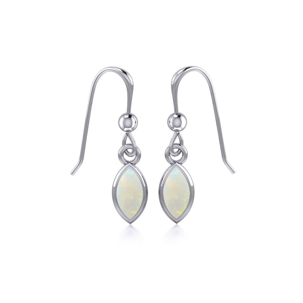 Small Marquise Cabochon Earrings TE910 - Jewelry