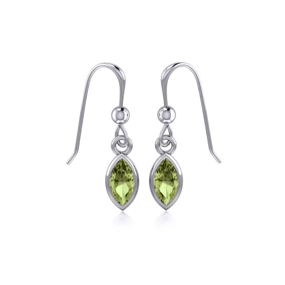 Small Marquise Cabochon Earrings TE910 - Jewelry