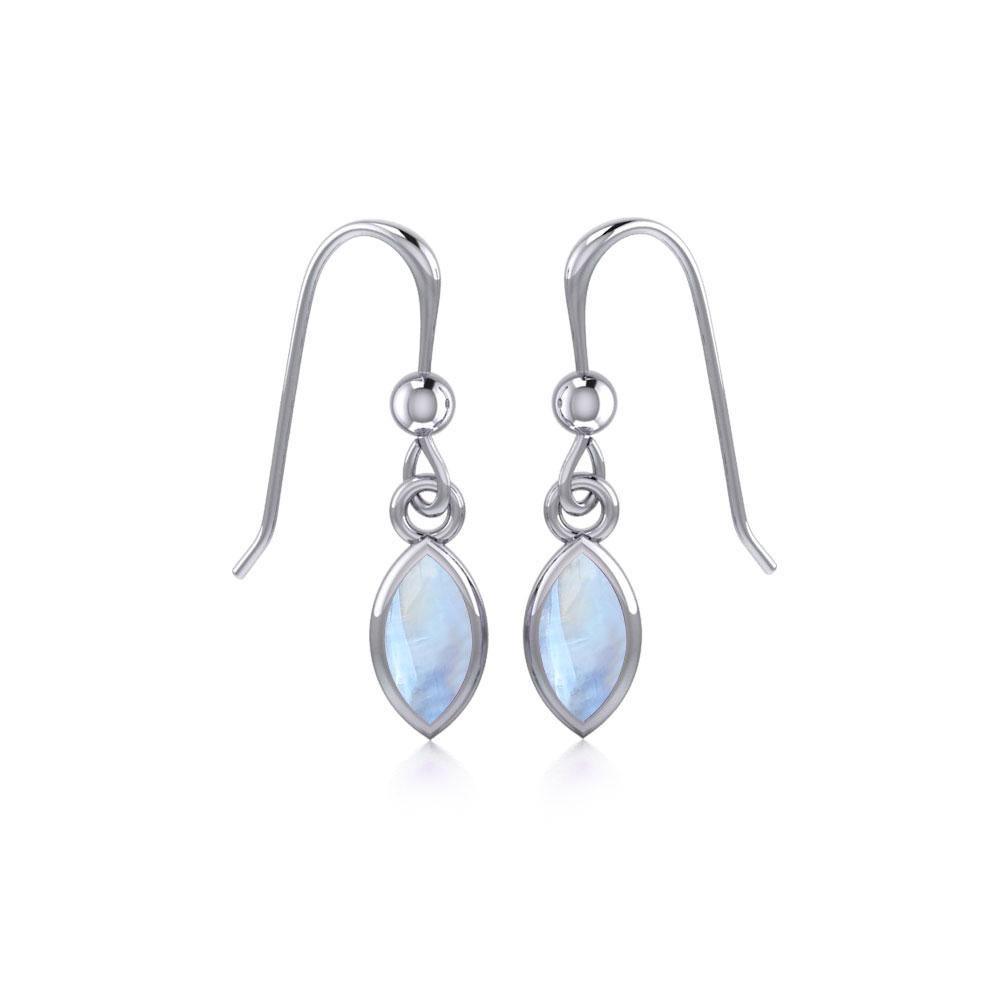 Small Marquise Cabochon Earrings TE910 - Jewelry