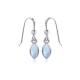 Small Marquise Cabochon Earrings TE910 - Jewelry