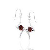 A gem of hope and magic ~ Sterling Silver Jewelry Earrings with Gemstone TER1139 - Jewelry