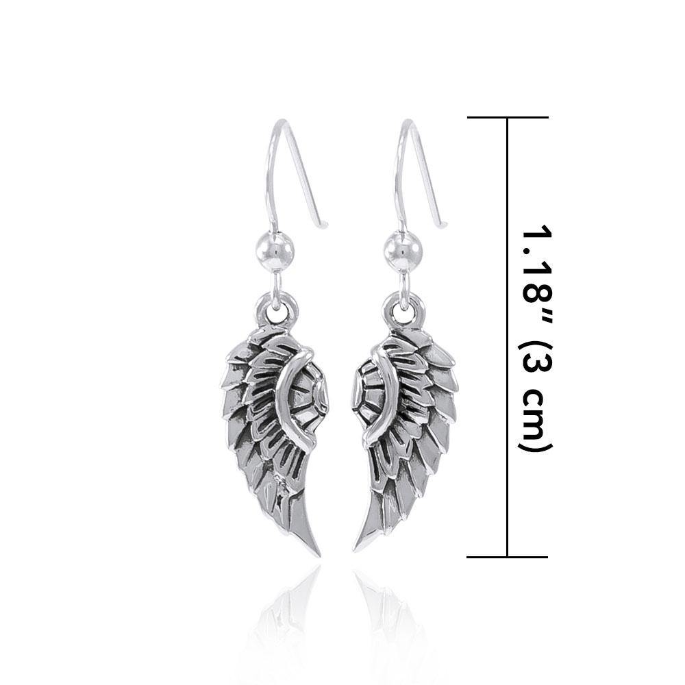 Angel Wing Earrings TER1622 - Jewelry