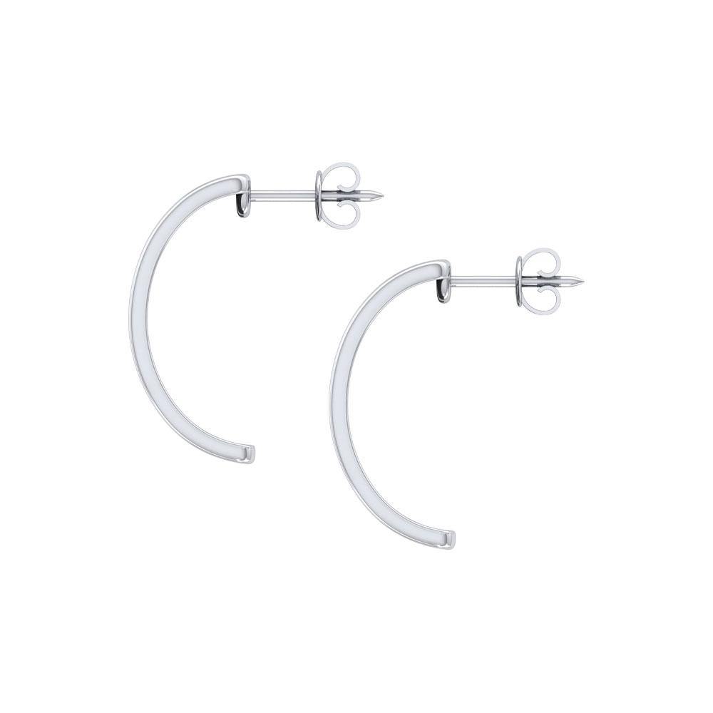 Celtic Knotwork Sterling Silver Post Earring TER1698 - Jewelry