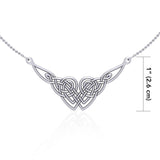 Celtic Knotwork Silver Necklace TN001 - Jewelry