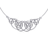 Celtic Knotwork Silver Necklace TN002 - Jewelry