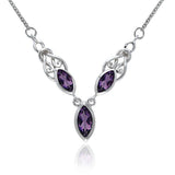 Celtic Knots Silver Necklace TNC084