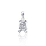 Cutie Bear Silver Pendant TP1191