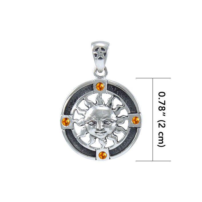Sun Pendant TP1398 - Jewelry