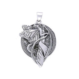 Moonlight Faery Sterling Silver Pendant TP3431
