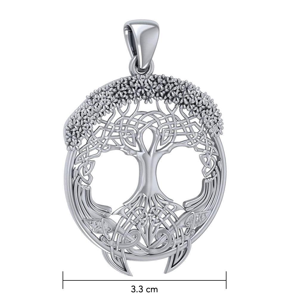 I am in awe of the Tree of Life ~ Sterling Silver Jewelry Pendant TP3472 - Jewelry
