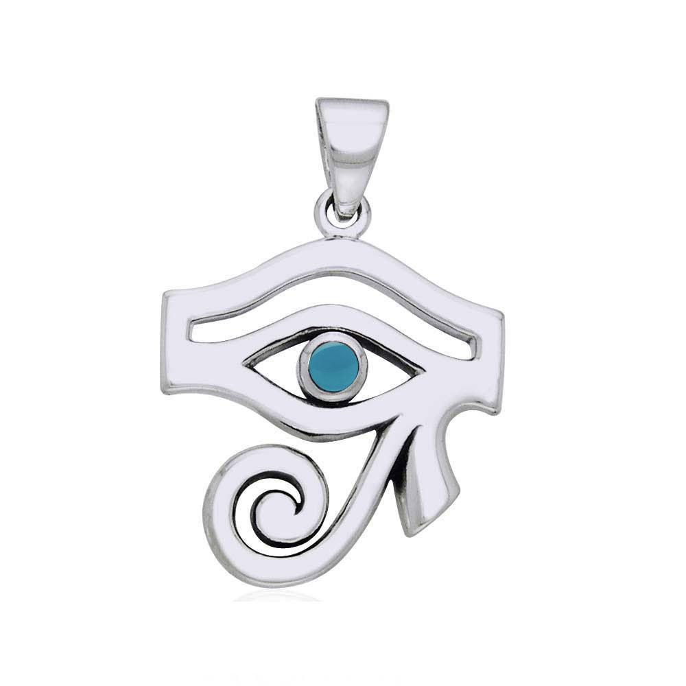 Eye of Horus Gemstone Pendant TPD1717 - Jewelry