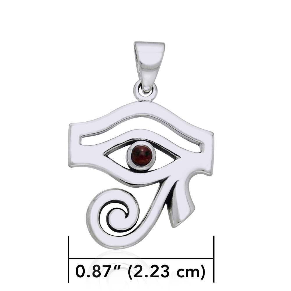 Eye of Horus Gemstone Pendant TPD1717 - Jewelry
