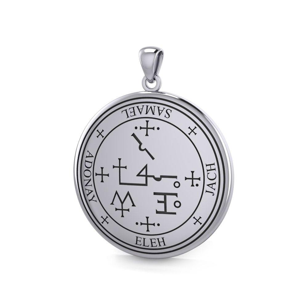 Sigil of the Archangel Samael Sterling Silver Pendant TPD2823 - Jewelry