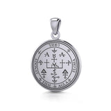 Sigil of the Archangel Uriel Small Sterling Silver Pendant TPD4785