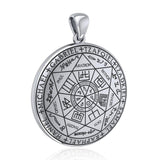 Experience Divine Guidance: The Seven Archangels Silver Pendant - TPD5154 | Embrace Heavenly Protection and Spiritual Connection - Jewelry