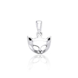 Playful and affectionate ~ Sterling Silver Cat Mask Ring TPD734 - Jewelry