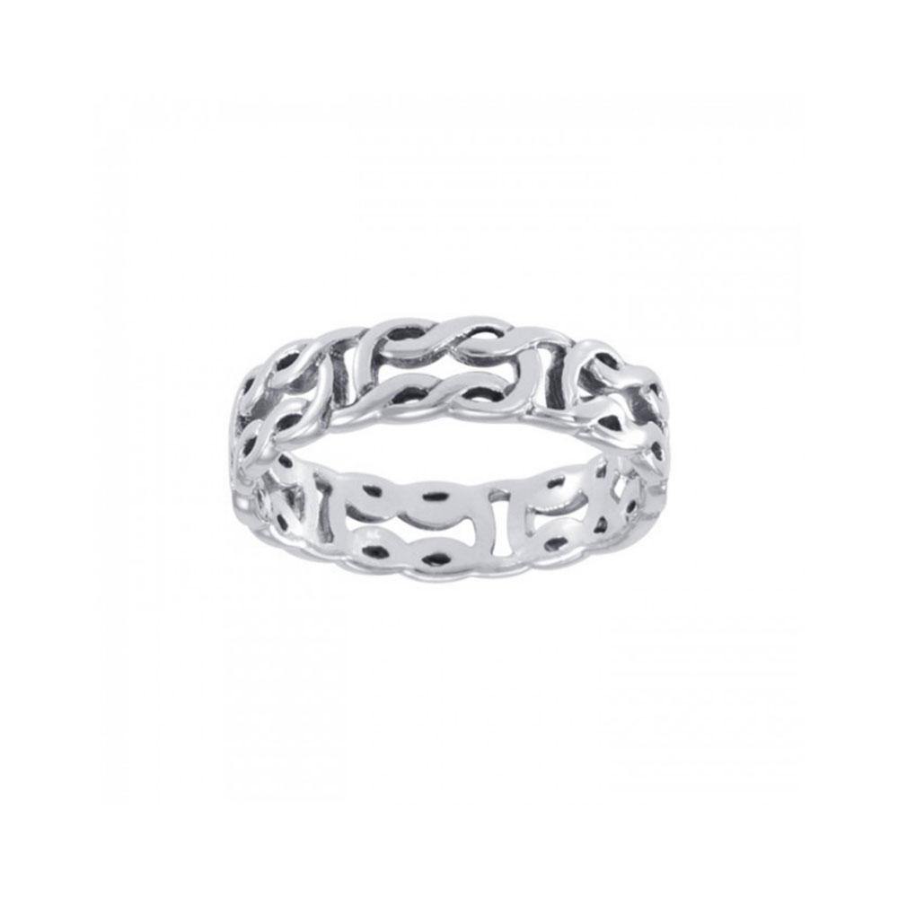 Celtic Knotwork Ring TR398 - Jewelry