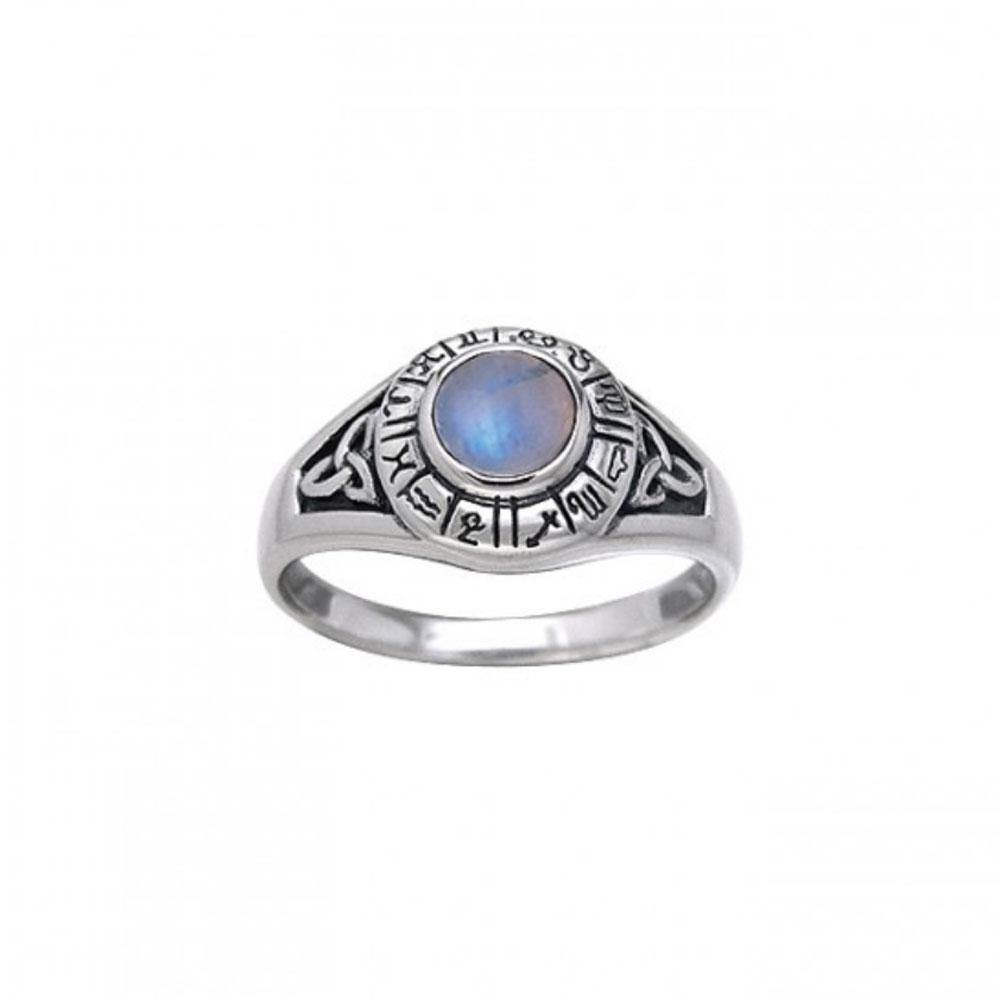 Zodiac Symbols Ring TRI101 - Jewelry