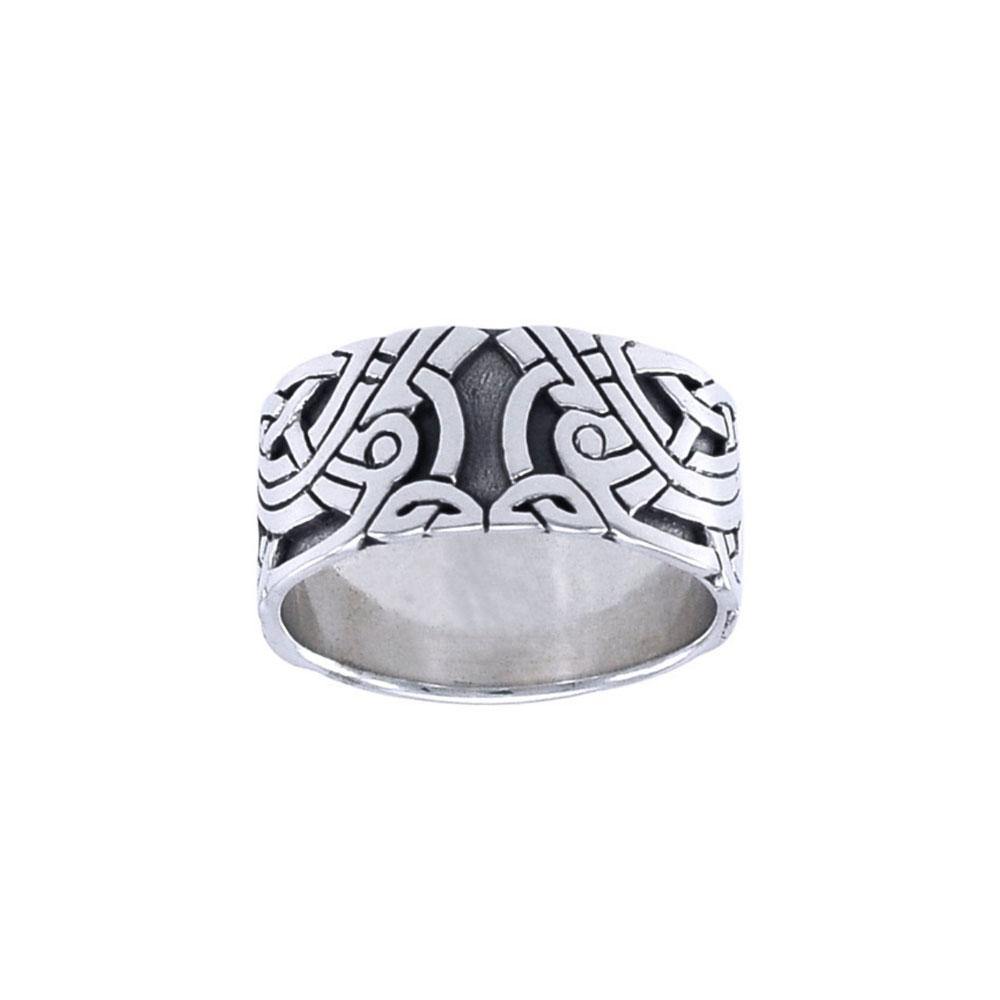 Viking Mammen Weave Ring TRI1204 - Jewelry