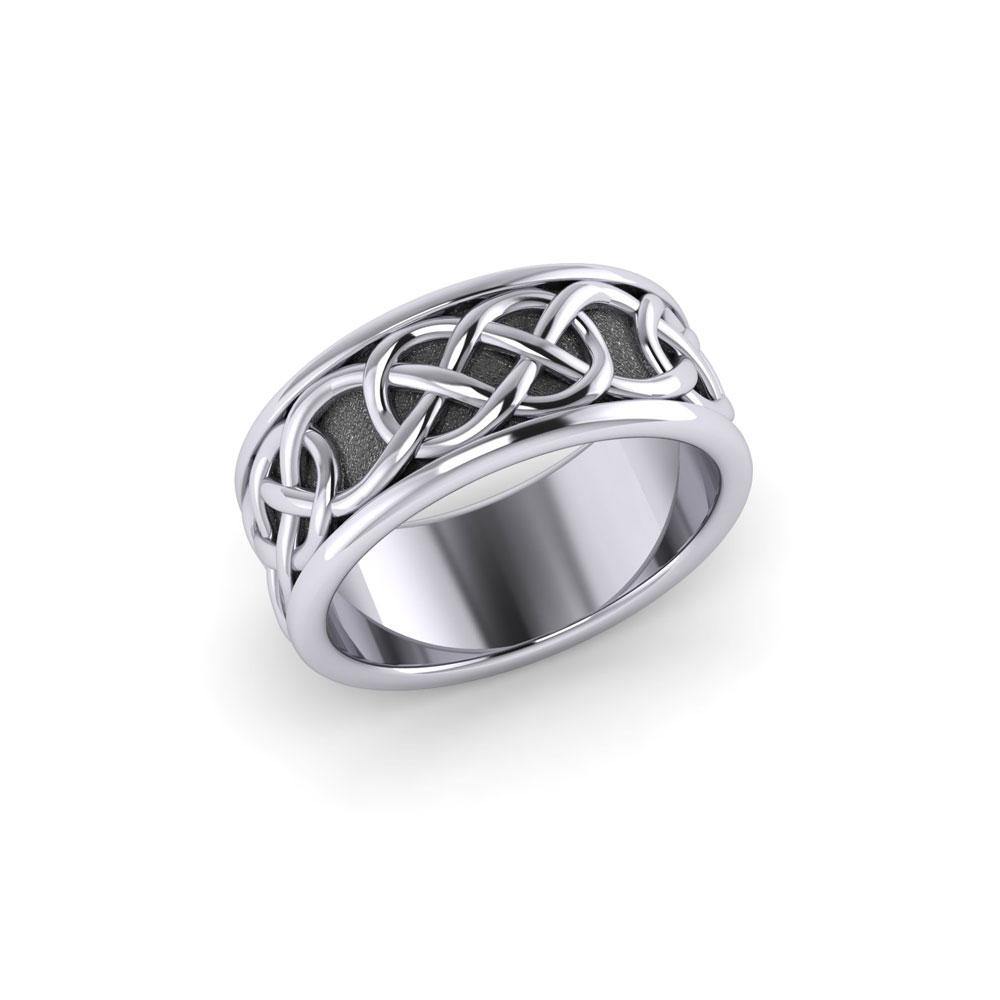 Celtic Knot Silver Ring TRI1206 - Jewelry