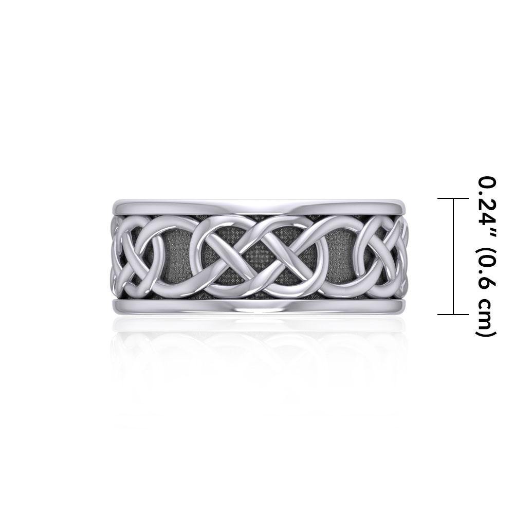 Celtic Knot Silver Ring TRI1206 - Jewelry