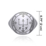 Sigil of the Archangel Raphael Sterling Silver Ring TRI1566 - Jewelry