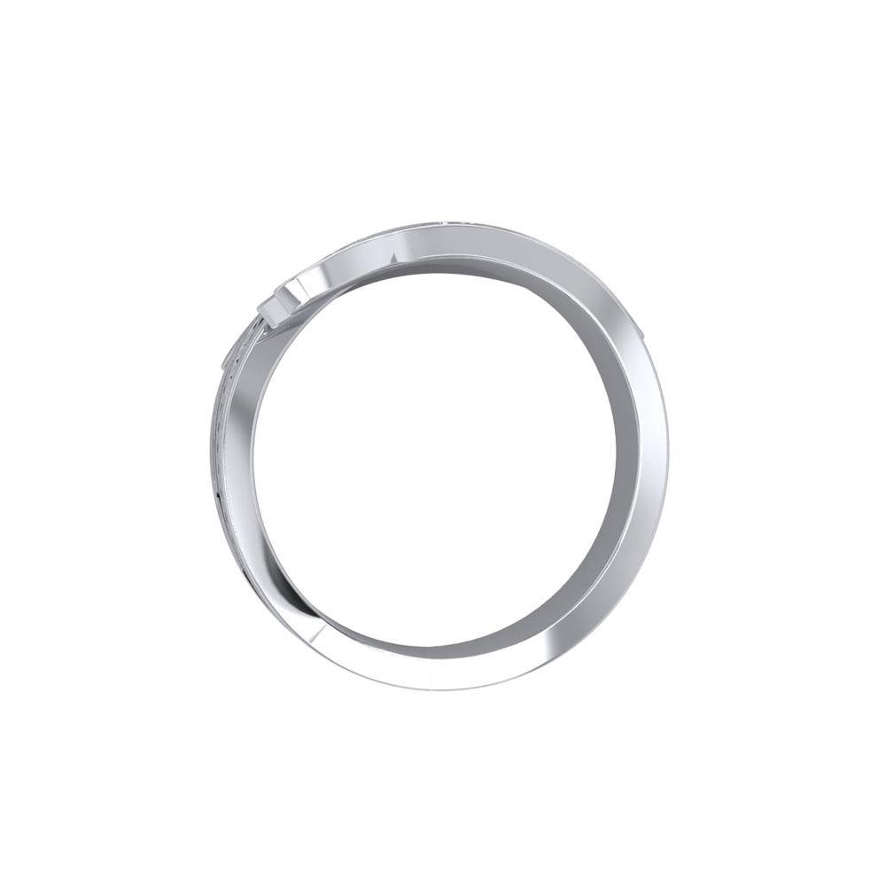 Aboriginal Dolphin Sterling Silver Spoon Ring TRI1735 - Jewelry