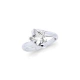 Designer Elegant Cubic Zirconia Star Ring TRI727 - Jewelry