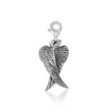 Sterling SilverAngel Wings Clip Charm TWC085